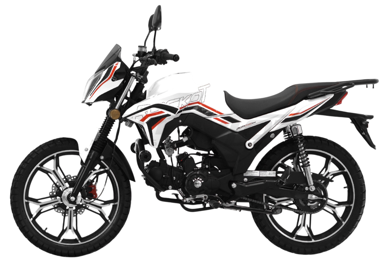 Мопед ROCKOT ALPHA DYNAMIC (белый глянцевый)