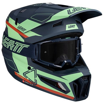 Мотошлем Leatt Moto 3.5 Helmet Kit Matcha 2025